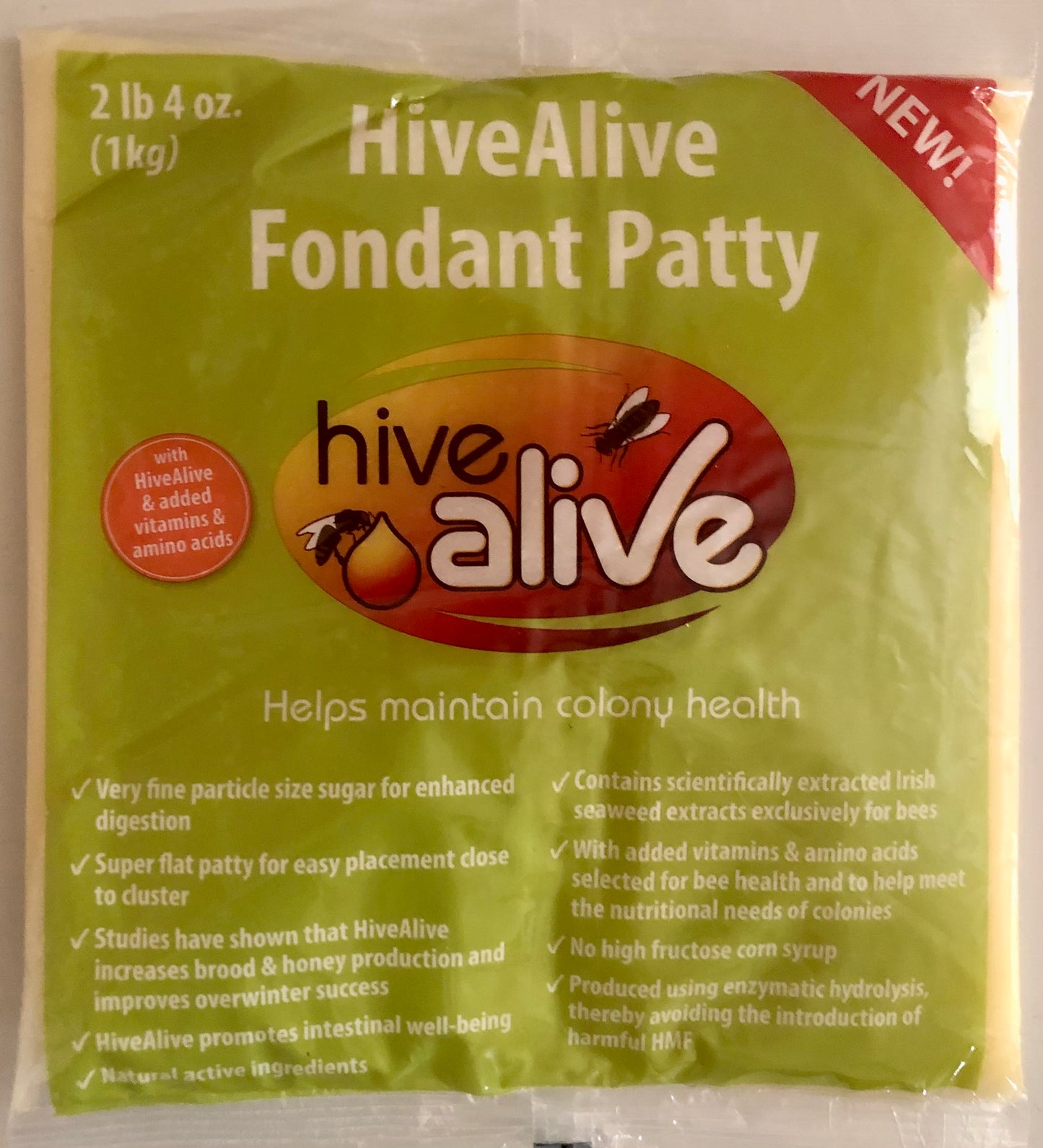 Hive Alive Fondant Patty (5lb)