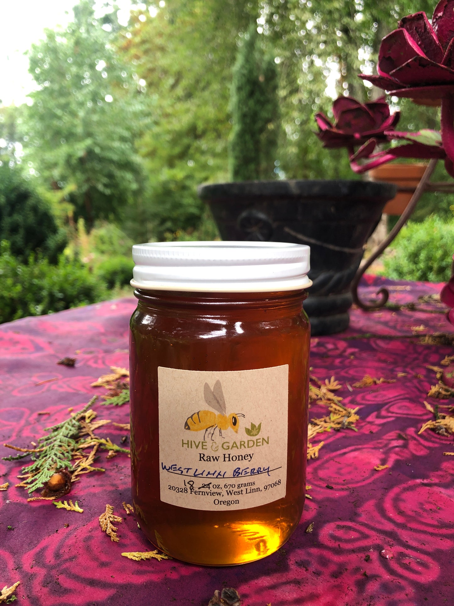 West Linn Berry Wildflower Honey (18oz)