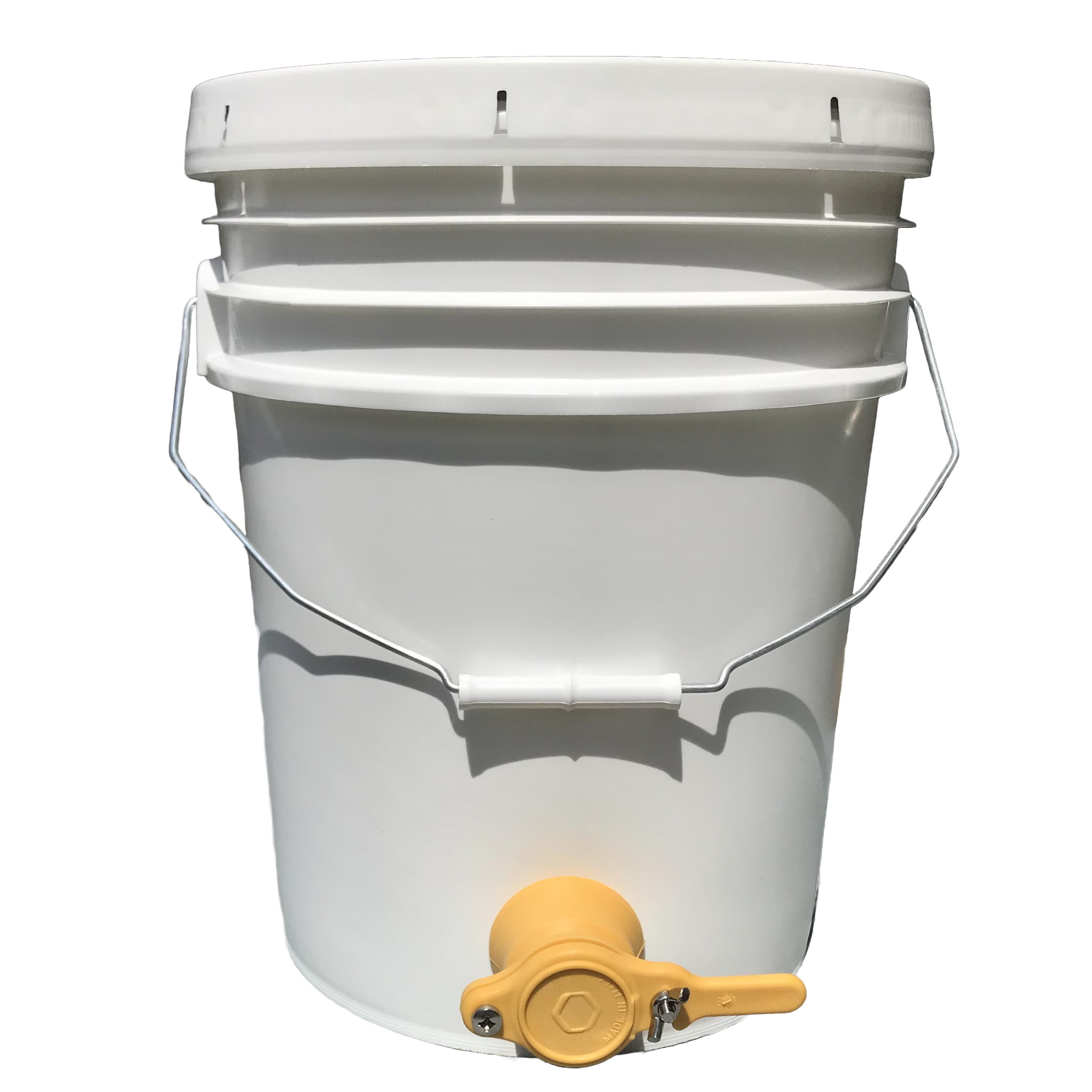 5 Gallon Pail with Standard Lid and Gate Spout – Let It Bee Inc
