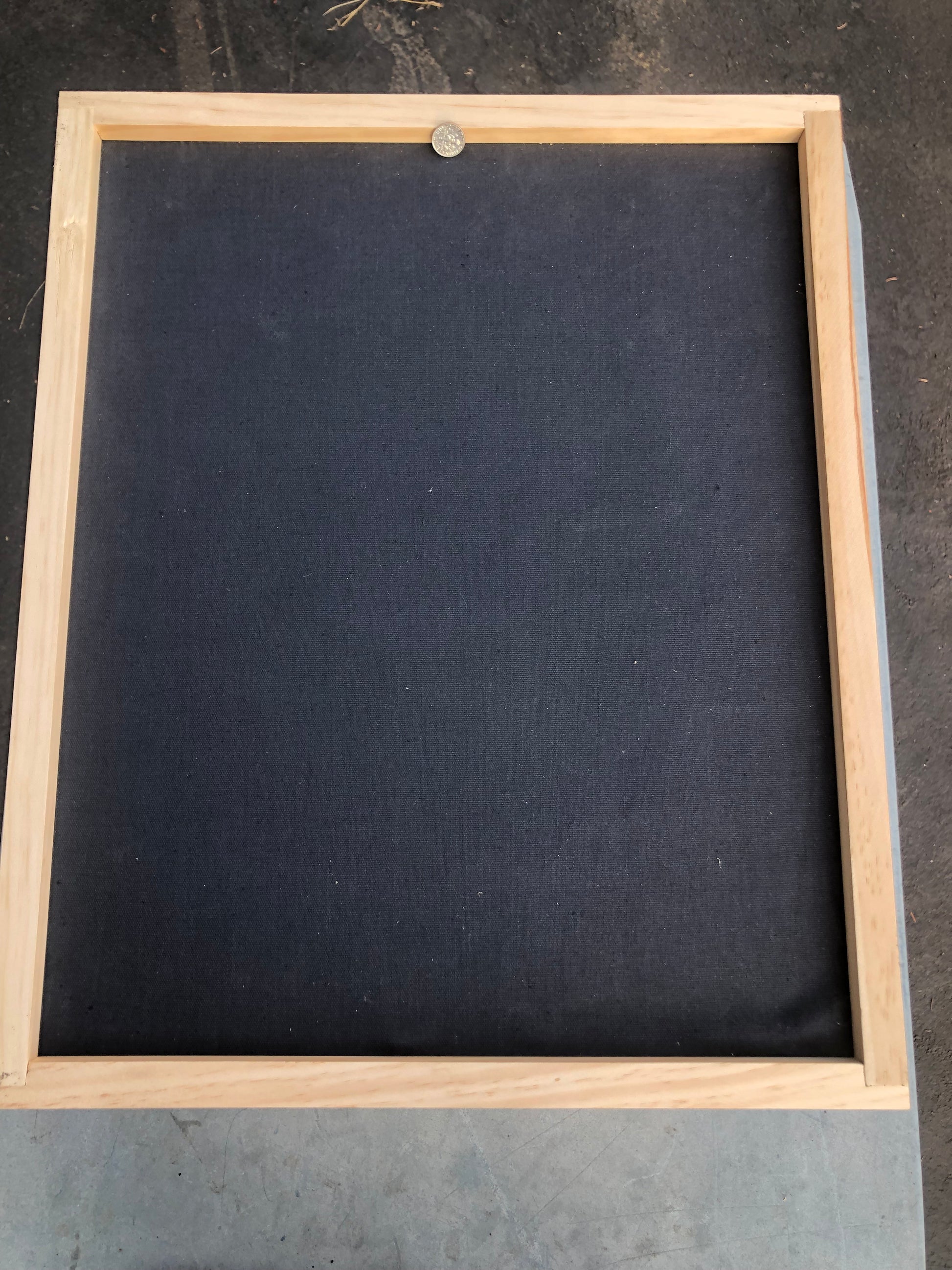Low profile fume board, bottom side