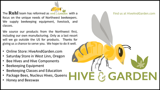 Hive and Garden beekeeping supply store in Oregon