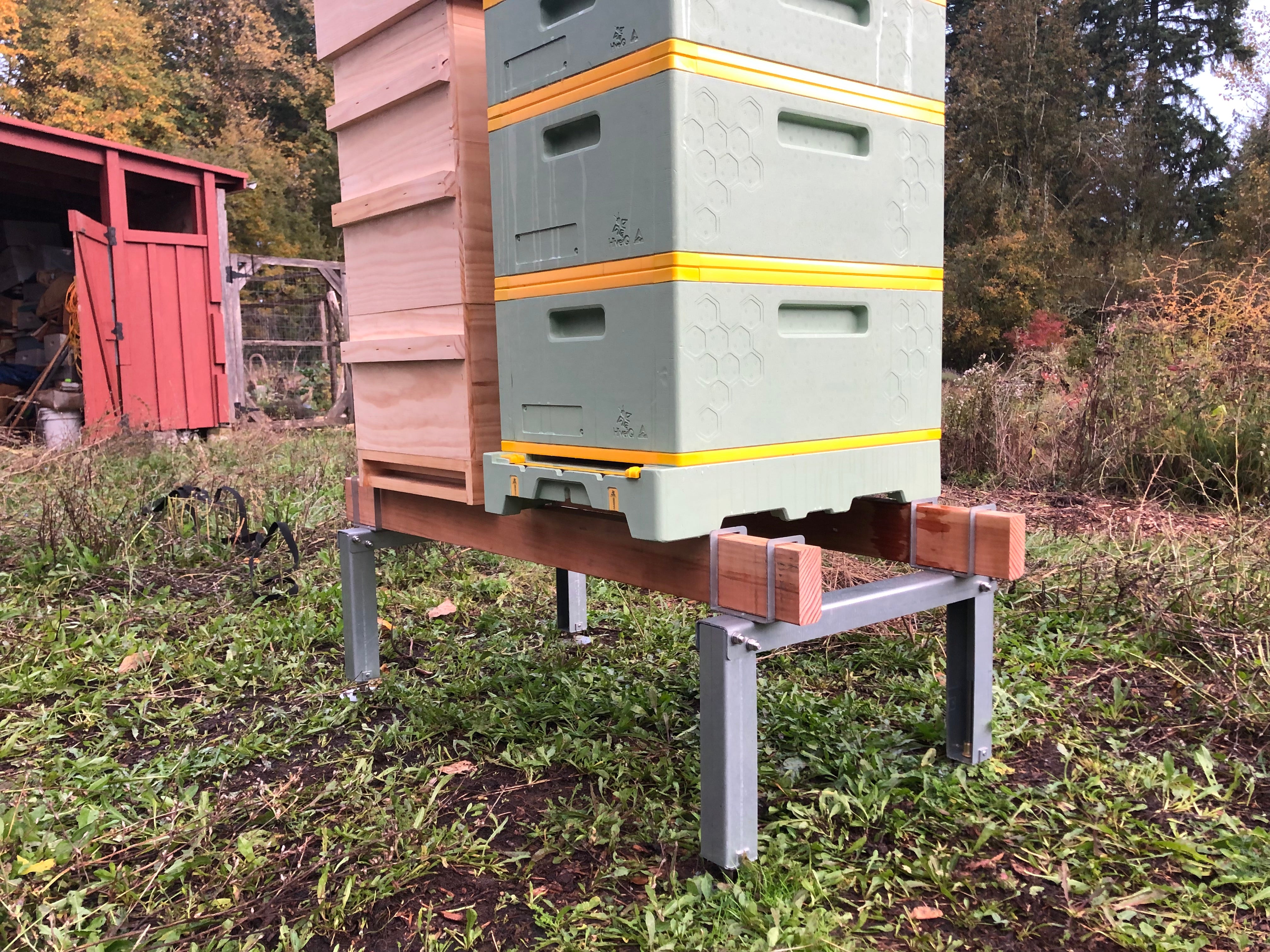 Hive Multi Multi-Hive Stand (Supports Up to Three Hives) – HiveAndGarden