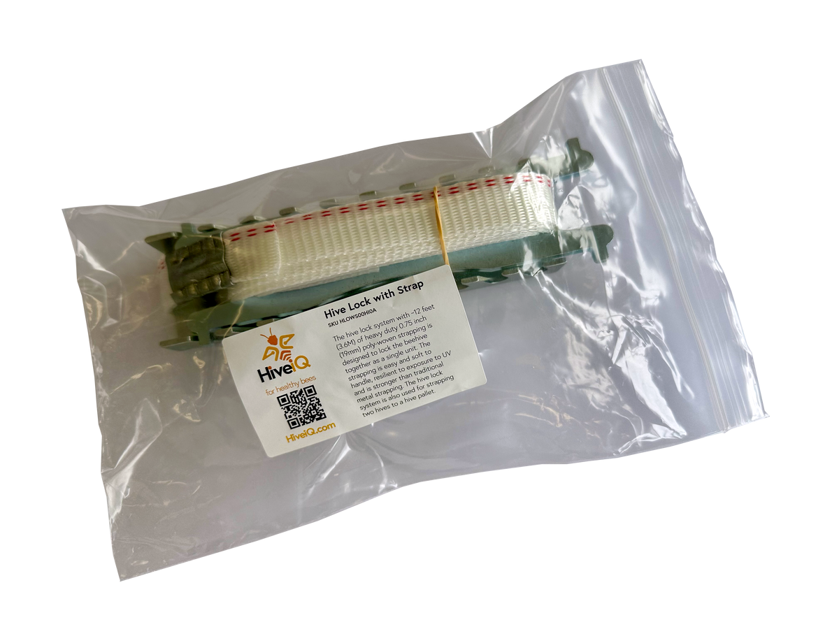 Beehive Lock with Strap