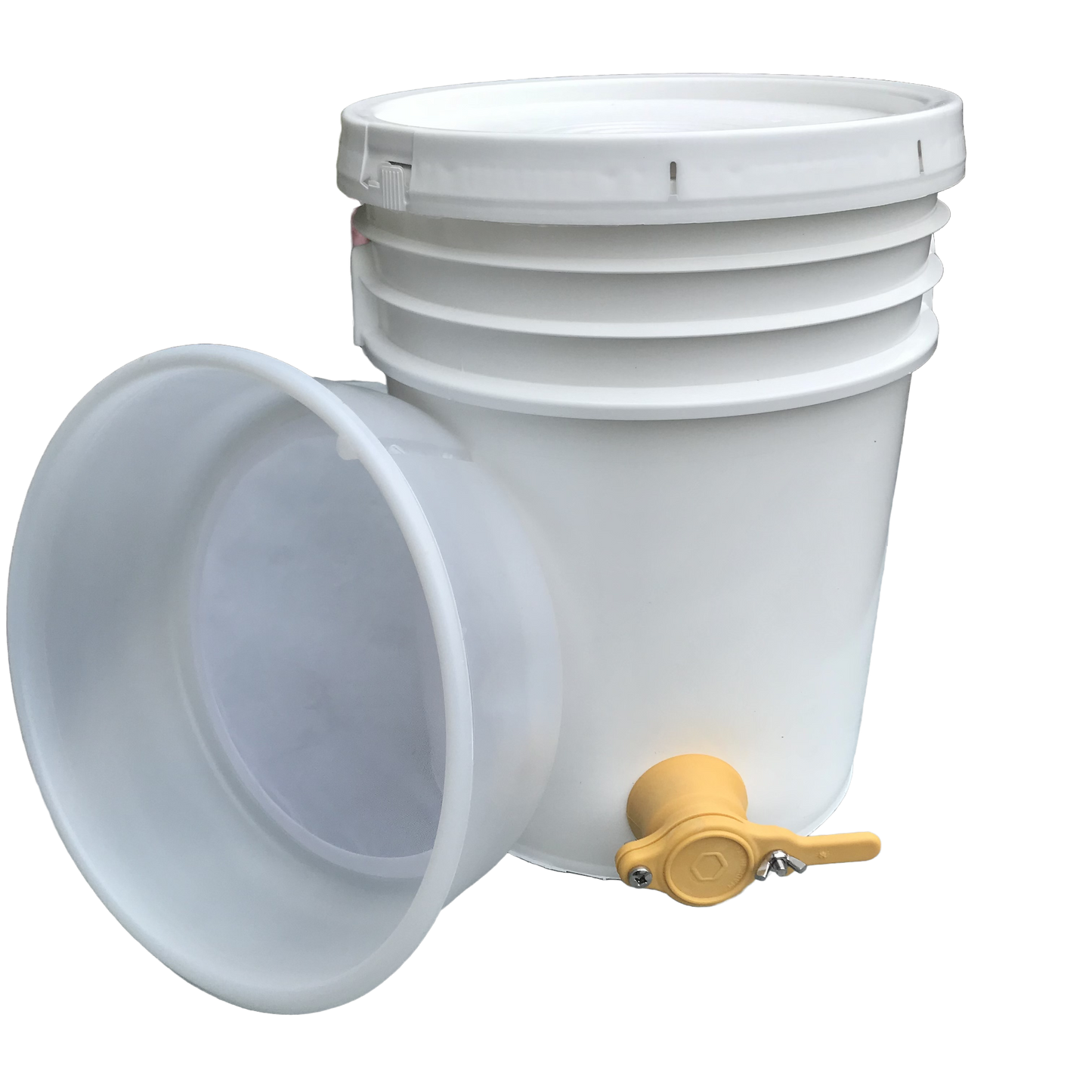 5-Gallon Honey Storage Bucket w/ Gate (Filter optional)