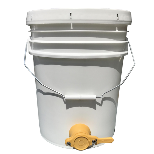 5-Gallon Honey Storage Bucket w/ Gate (Filter optional)