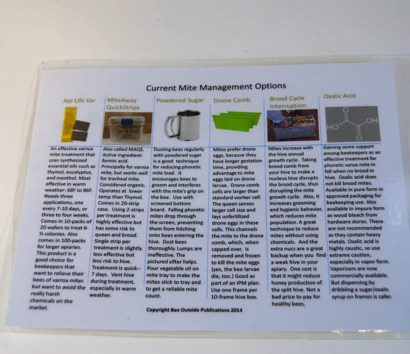 E-Field Guide on Mite Management