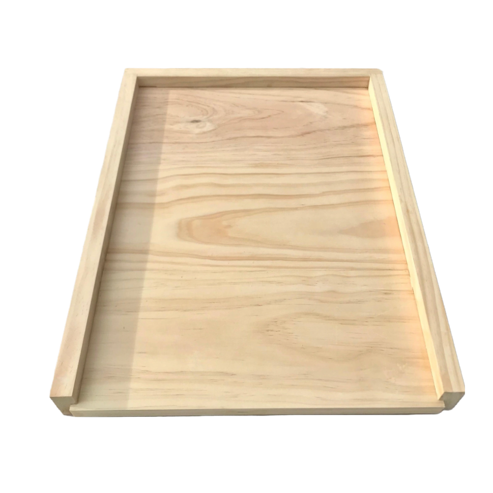 solid bottom board for beehive