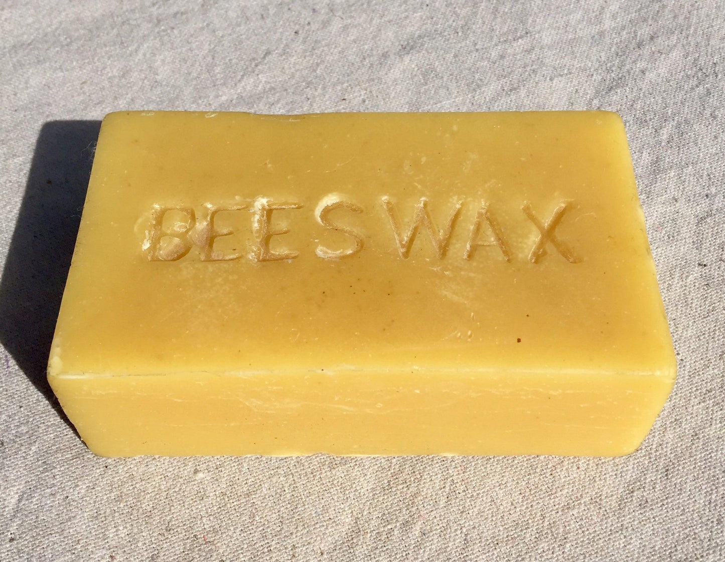 Cappings Beeswax - 1 lb. Block - Bee Squared Apiaries